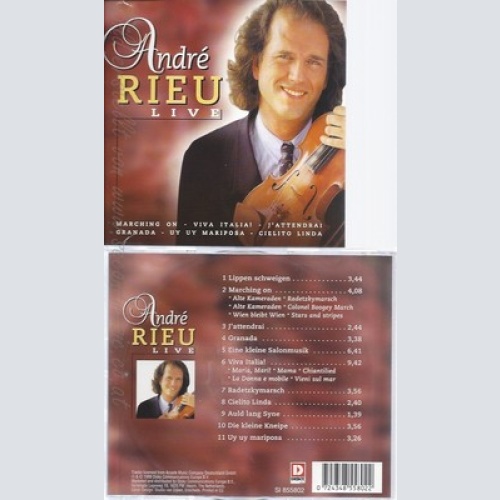 CD--ANDRE RIEU -- -- LIVE IN CONCERT