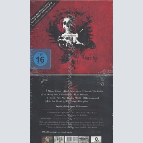 CD--DARK AGE UND DARK AGES--MINUS EXITUS | CD+DVD