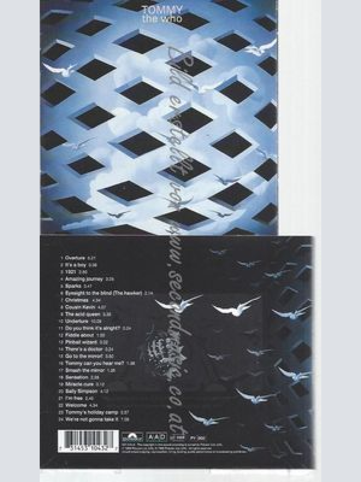 CD--THE WHO--TOMMY -