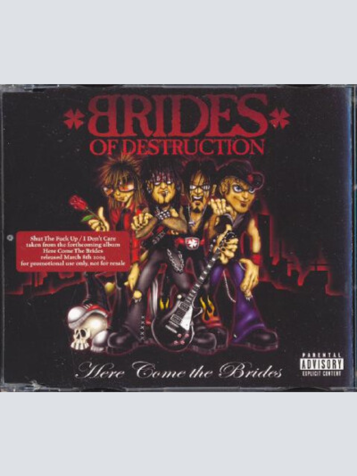 CD, Single, Promo, Smplr Brides Of Destruction - Here Comes The Brides
