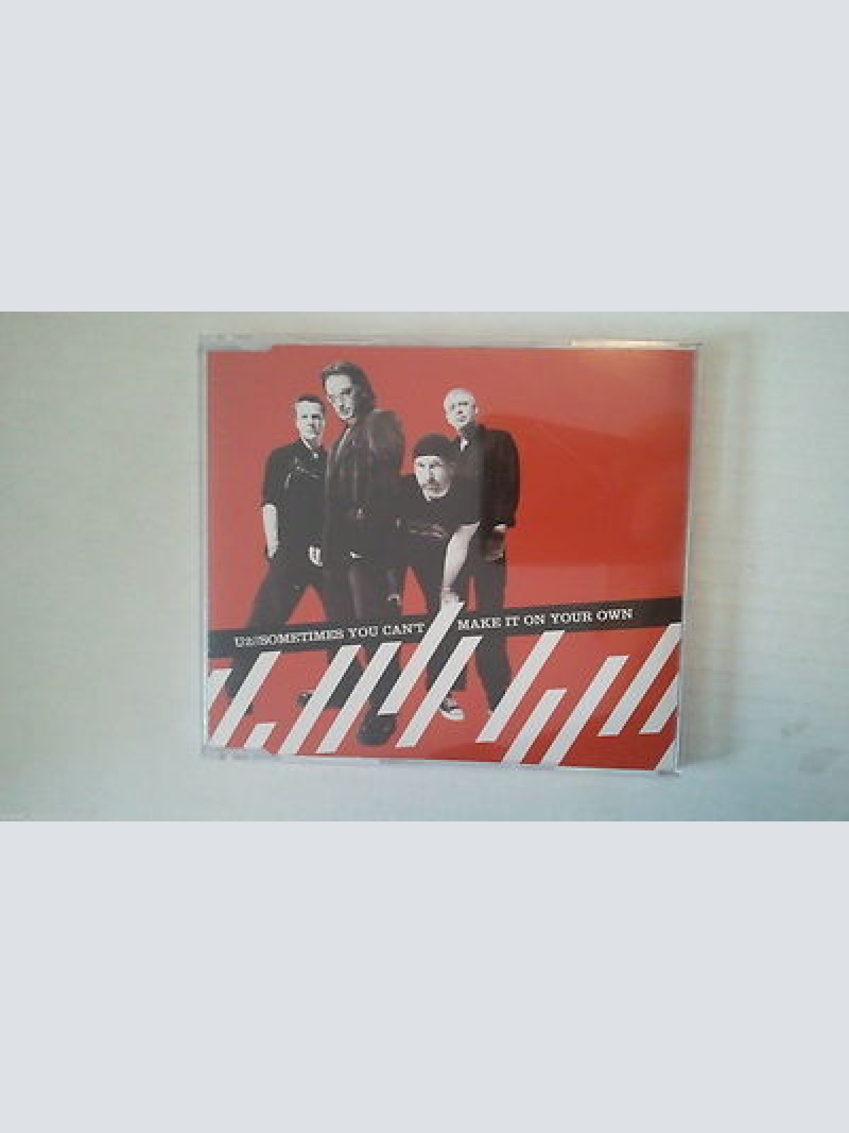 MAXI CD-- U2 -- SOMETIMES YOU CAN'T MAK IT ON YOUR OWN-3 TRACKS