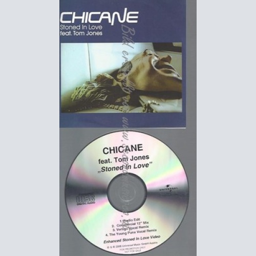 PROMO CD--CHICANE--STONED IN LOVE--FEAT TOM JONES--