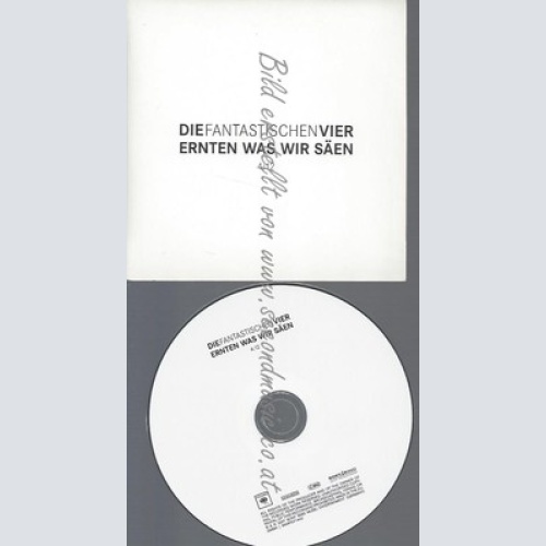 PROMO CD--DIE FANTASTISCHEN VIER--ERNTEN WAS WIR SÄEN--1TR