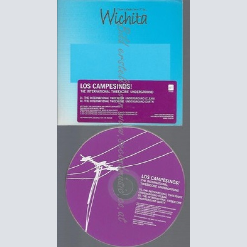 PROMO CD--LOS CAMPESINOS--THE INTERNATIONAL TWEEXCORE--2TR
