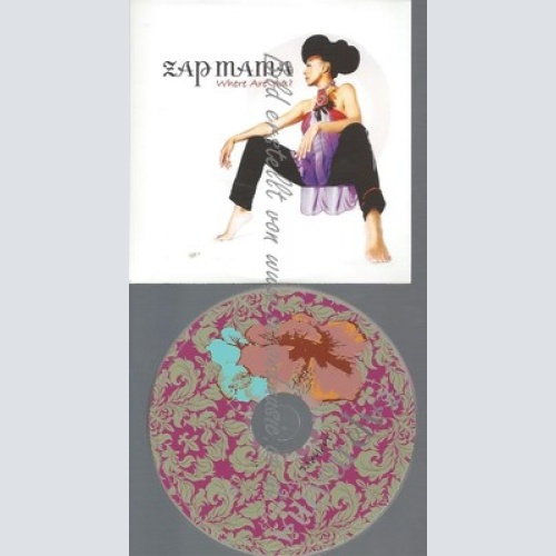 PROMO CD--ZAP MAMA--WHERE ARE YOU--1TR