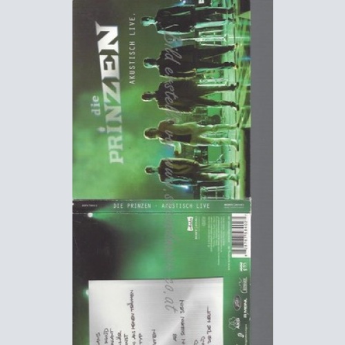 CD--DIE PRINZEN -- -- AKUSTISCH LIVE