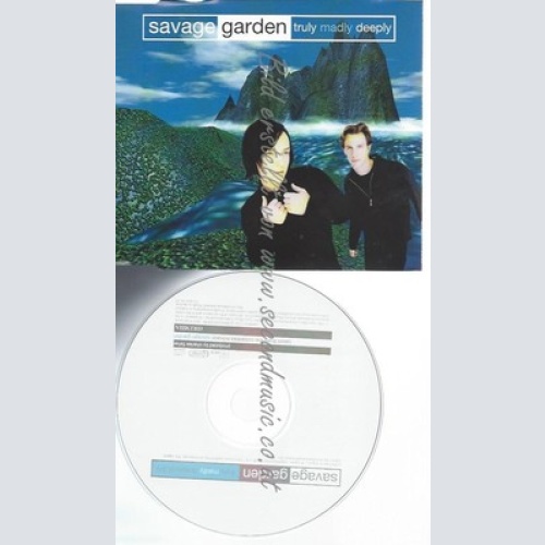 PROMO CD--SAVAGE GARDEN --TRULY MADLY DEEPLY--