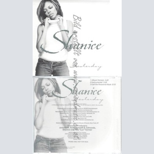 PROMO CD--SHANICE --YESTERDAY --