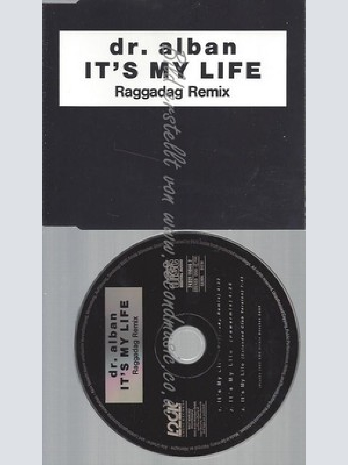 CD--DR. ALBAN -- -IT'S MY LIFE ---RAGGADAG REMIX, 1992-
