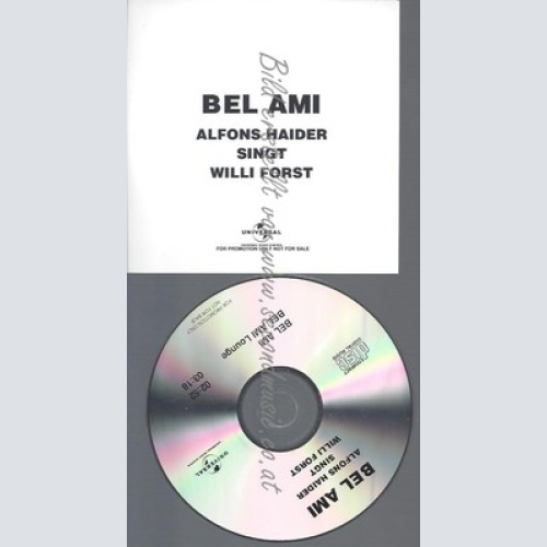 PROMO CD--ALFONS HAIDER --BEL AMI--