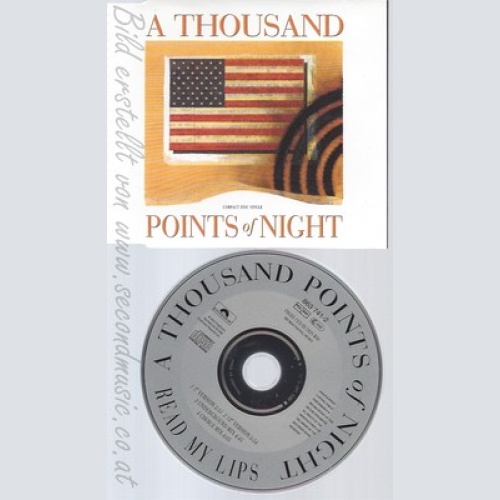 Maxi CD--NDERGROUND -2 VERSIONS EACH,  / A THOUSAND POINTS OF NIGHT - SINGLE --
