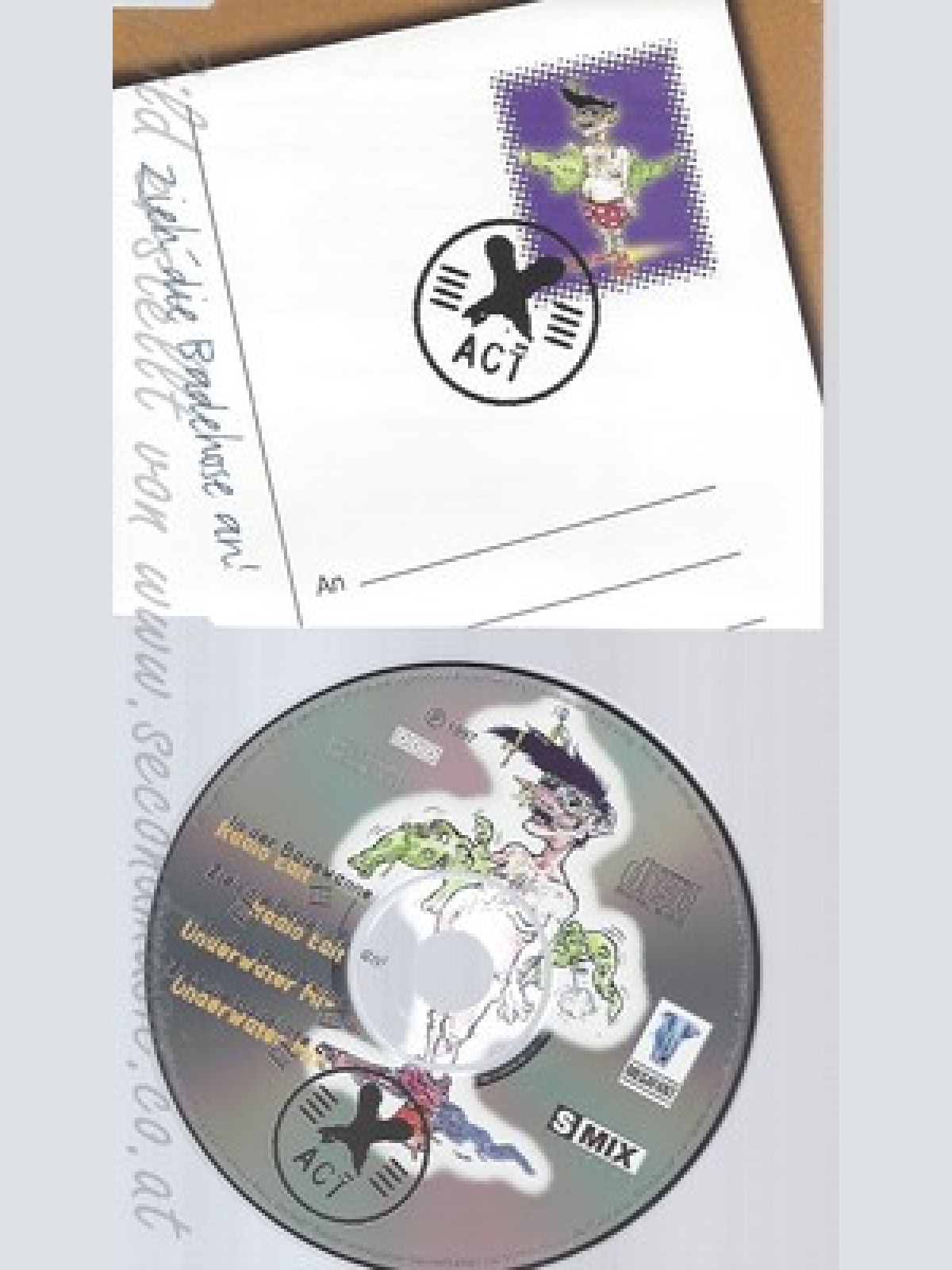 MAXI CD--X-ACT --ZIEH DIE BADEHOSE AN