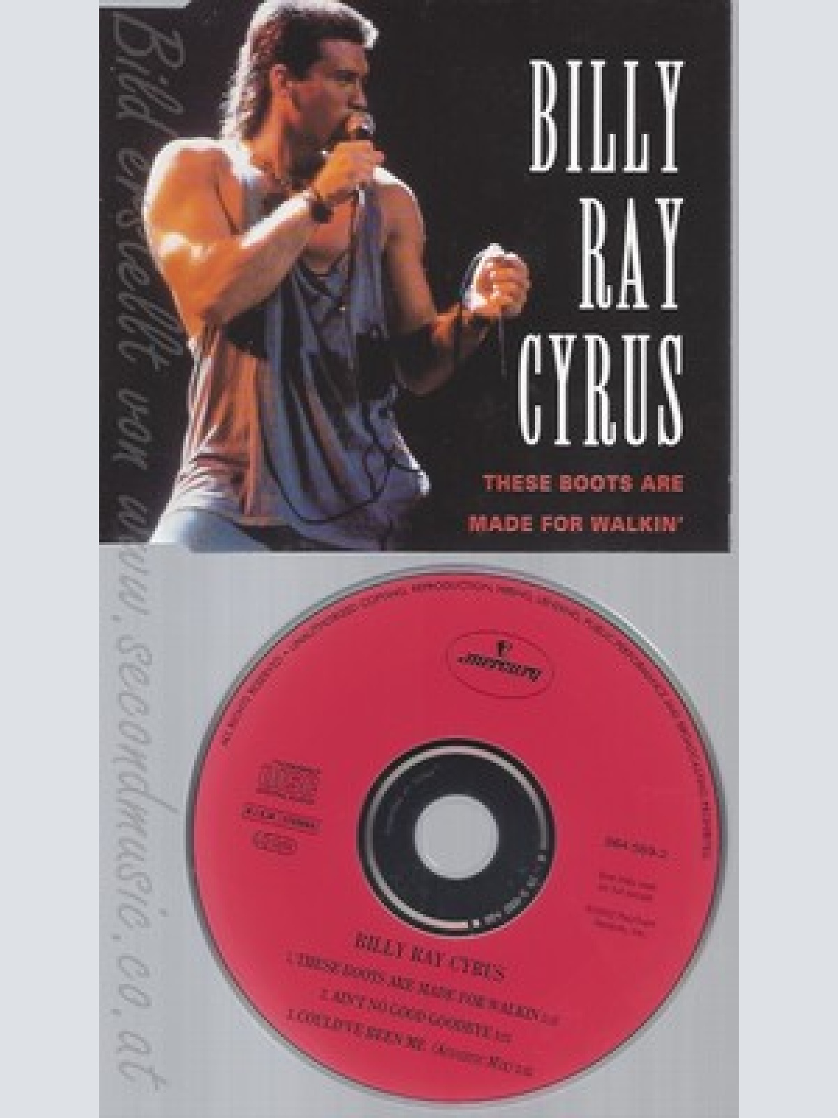 MAXI CD--billy ray cyrus--these boots are made for walking
