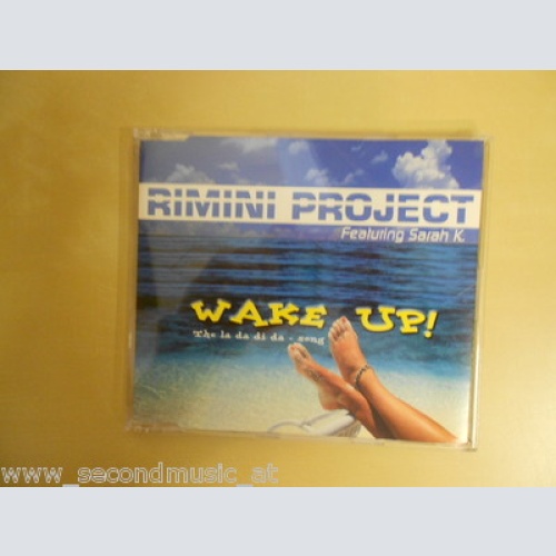 MAXI CD-- RIMINI PROJECT-- WAKE UP--4  TRACKS--