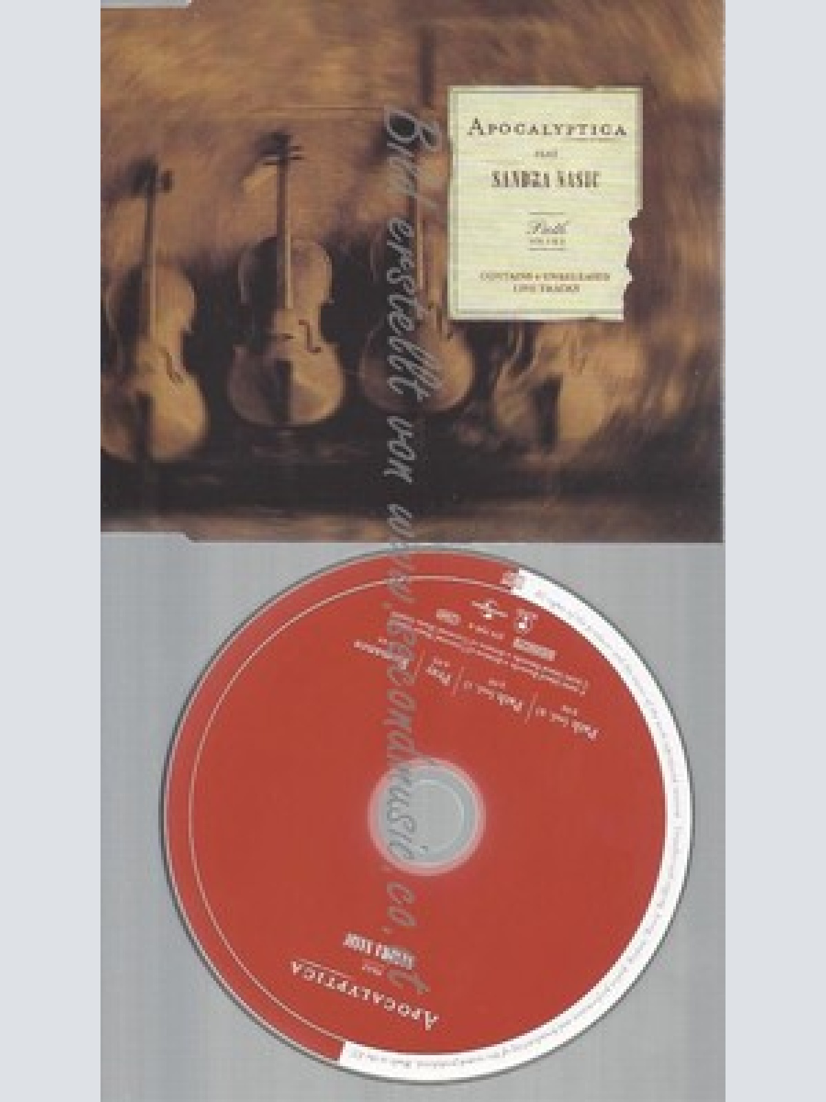 CD--APOCALYPTICA -- -FEAT SANDRA NASIC-- PATH VOL.2