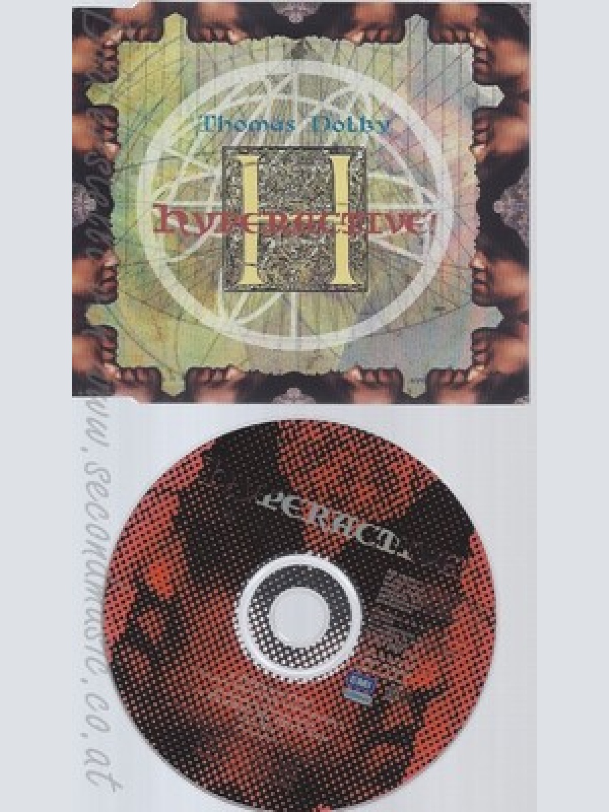 Maxi CD--  THOMAS DOLBY - SINGLE -- HYPERACTIVE -INCL. HEAVY BREATHER SUBVERSION