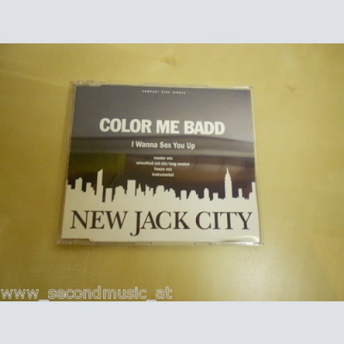 MAXI CD-- COLOUR ME BADD--I WANNA SEX YOU UP--4 TRACKS--