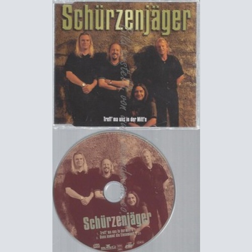 CD--SCHUERZENJAEGER UND VARIOUS -- --- TREFF' MA UNS IN DER MITT'N