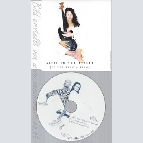 MAXI CD--ALICE IN THE FIELDS - SINGLE -- IF YOU WERE A KING -PROMO ONLY