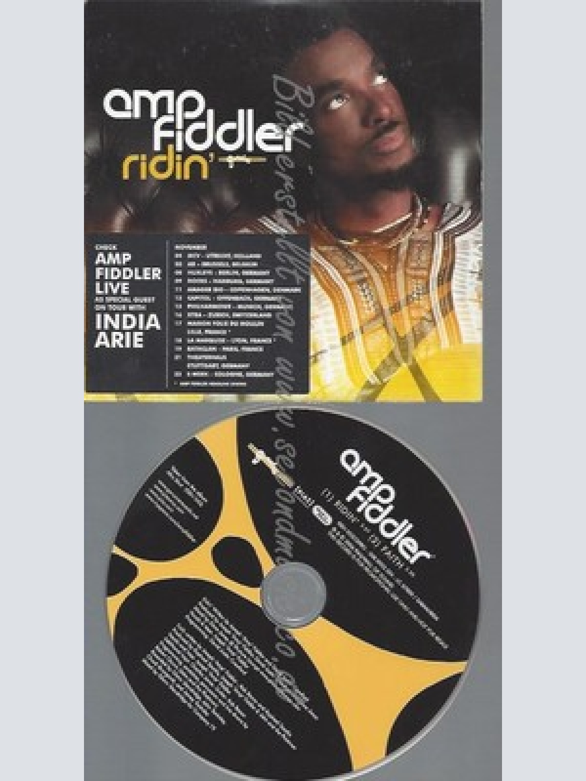 PROMO CD--AMP FIDDLER--FAITH--RIDIN--2TR