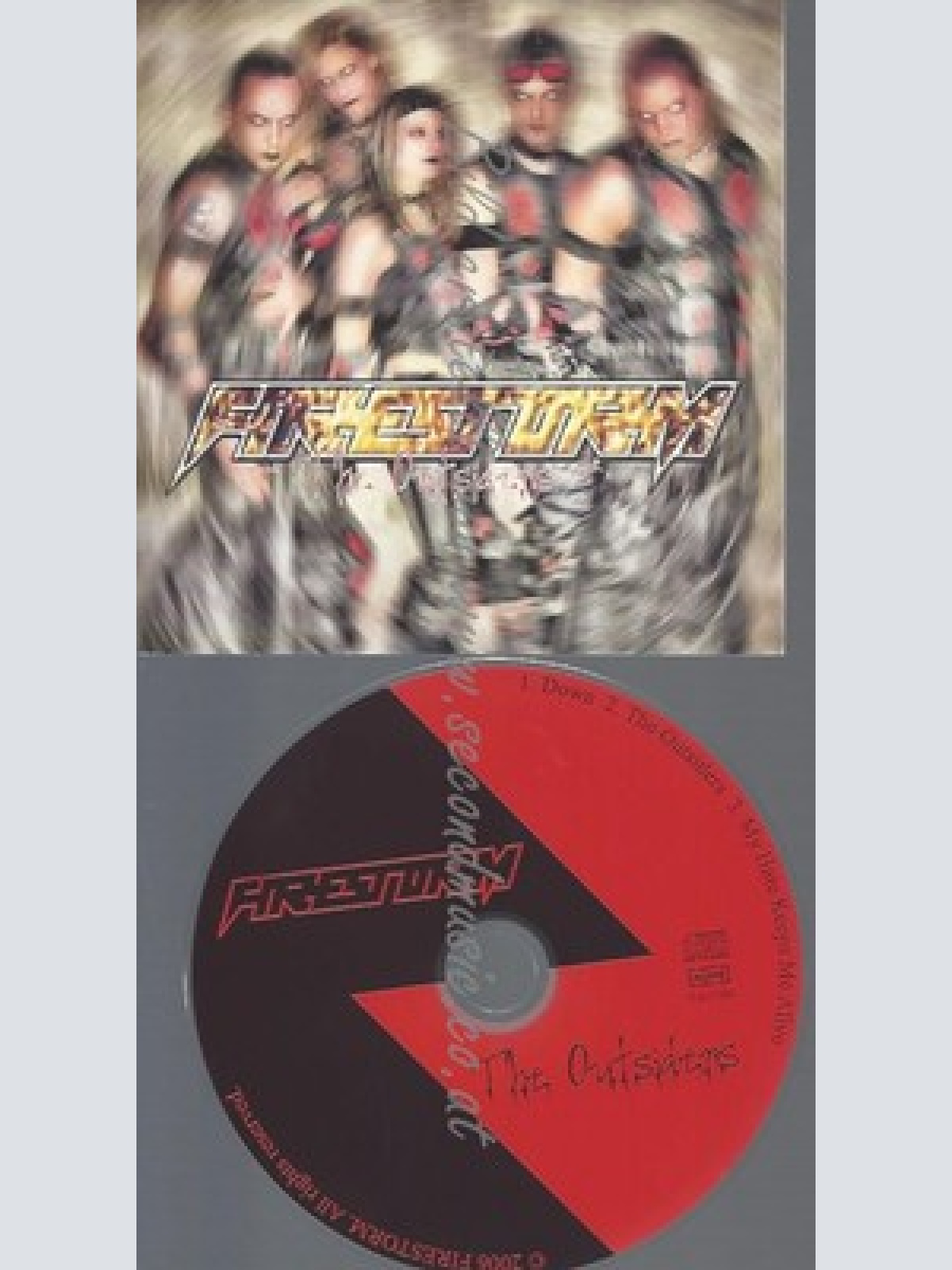 CD--THE FIRESTORM --DOWN--3TR