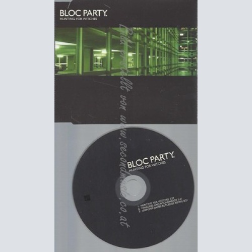 CD--BLOC PARTY -- --- HUNTING FOR WITCHES