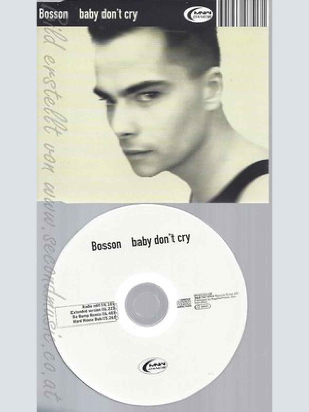 MAXI CD--BOSSON--BABY DON'T CRY