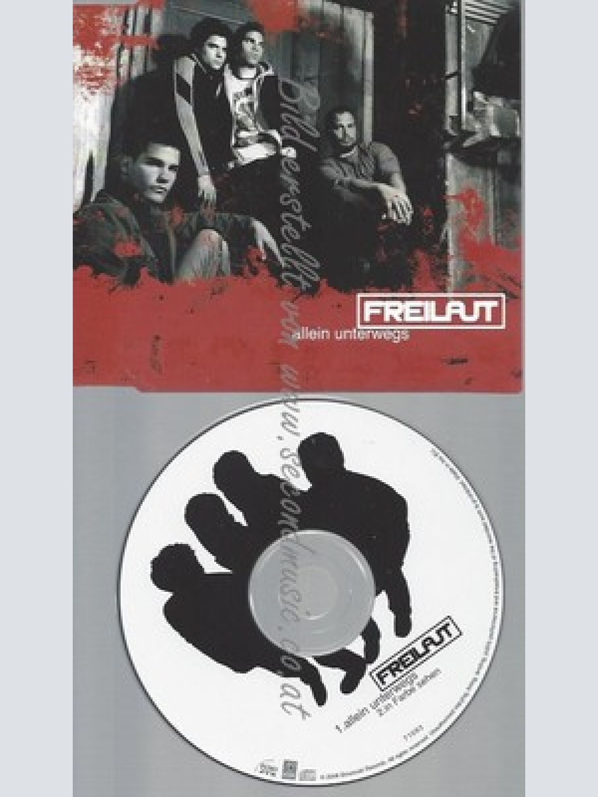 CD--FREILAUT -- --- ALLEIN UNTERWEGS