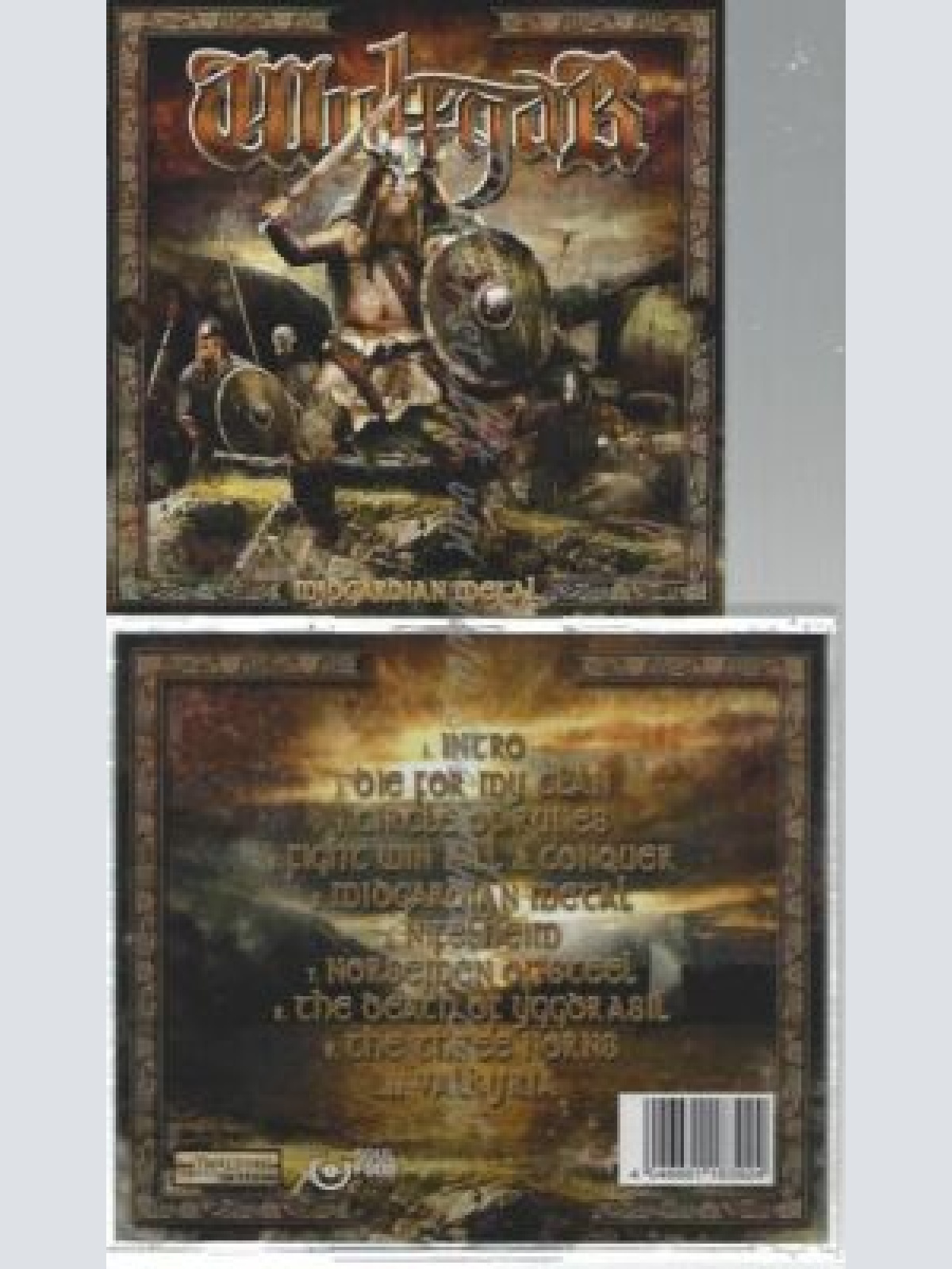 CD--WULFGAR | --MIDGARDIAN METAL