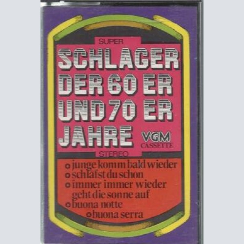 MC-Super Schlager der 60er und 70er Jahre