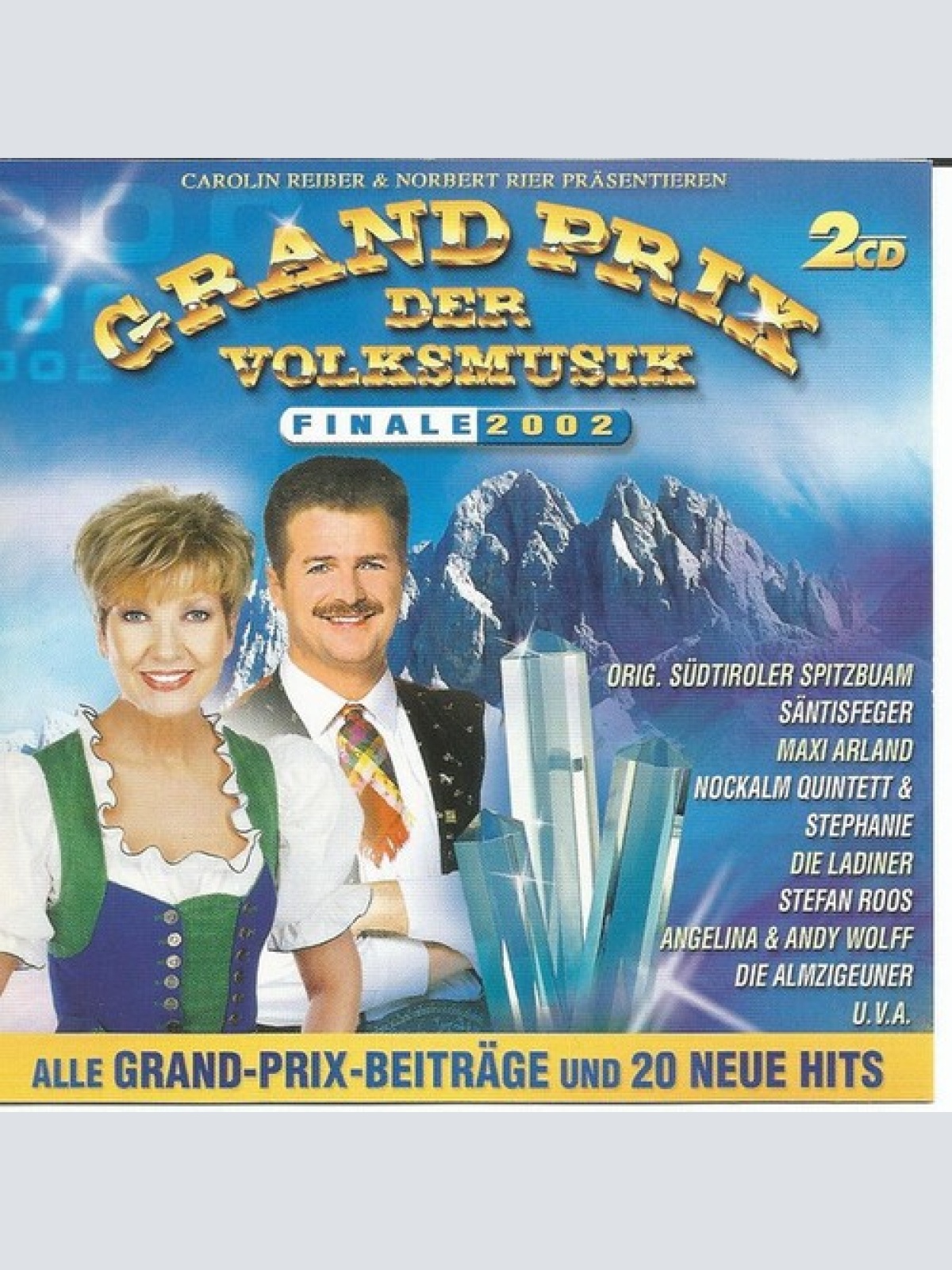 2xCD, Comp Various - Grand Prix Der Volksmusik Finale 2002