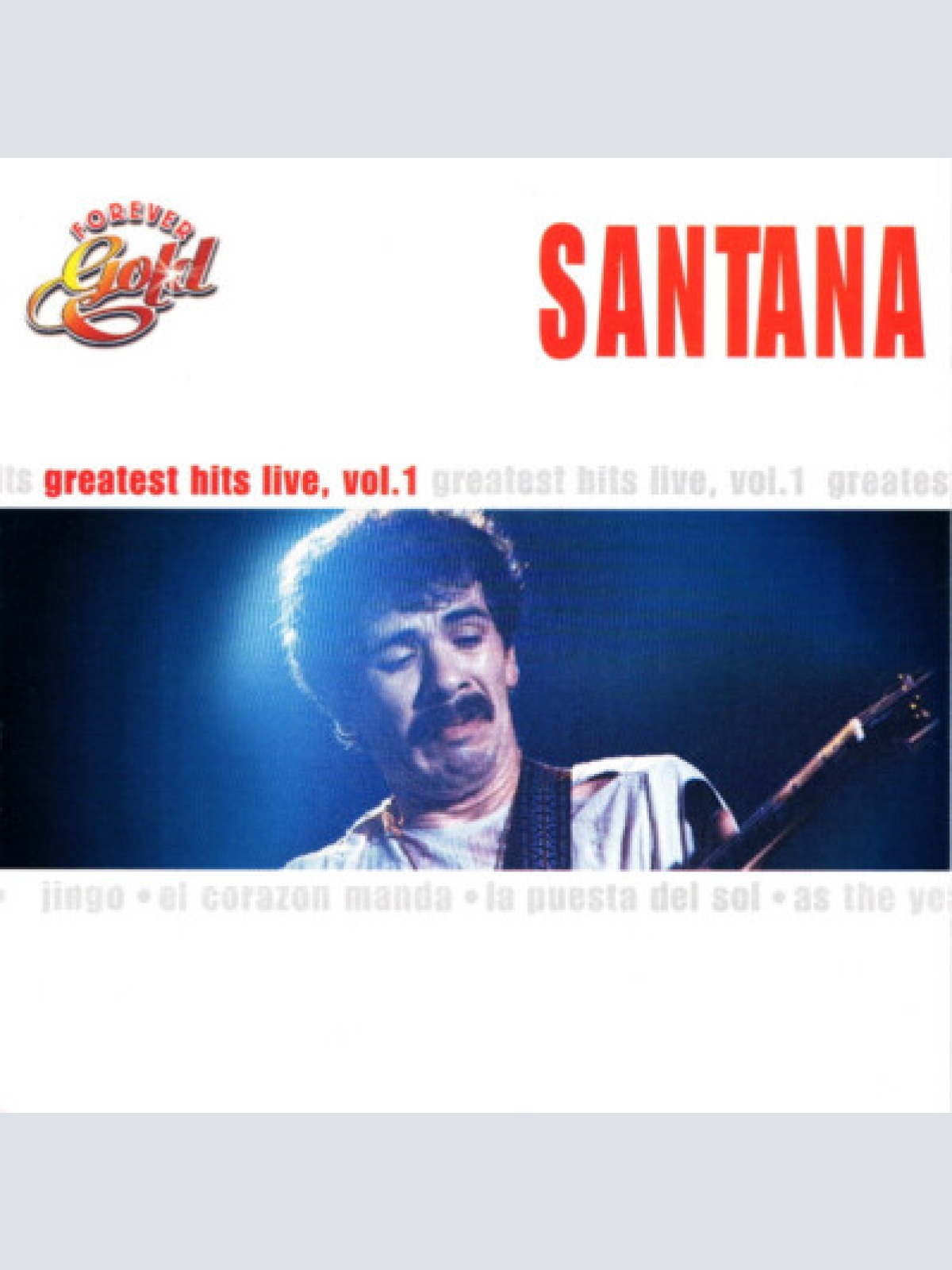 CD, Comp Santana - Greatest Hits Live, Vol.1