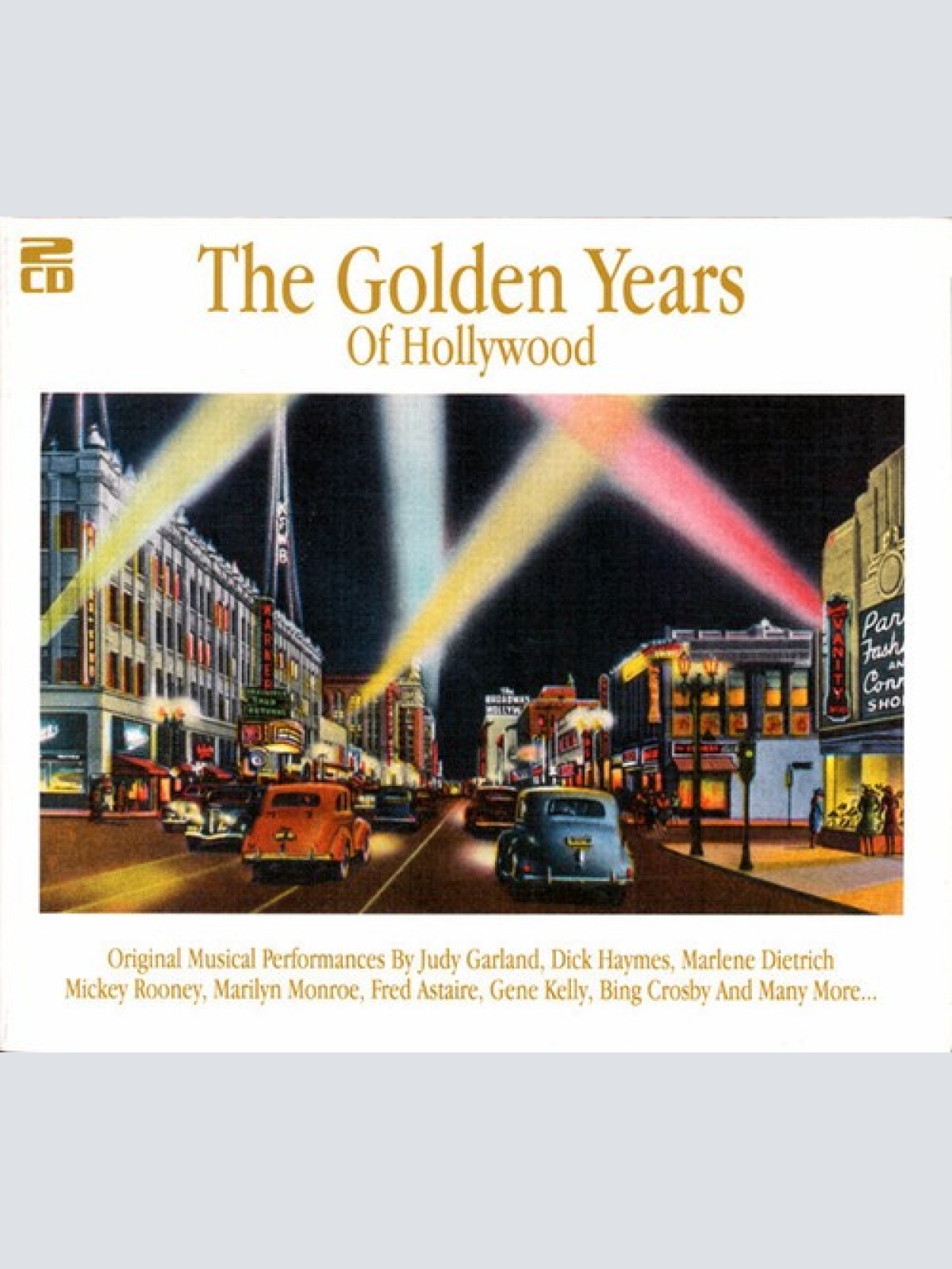 2xCD, Comp Various - The Golden Years Of Hollywood