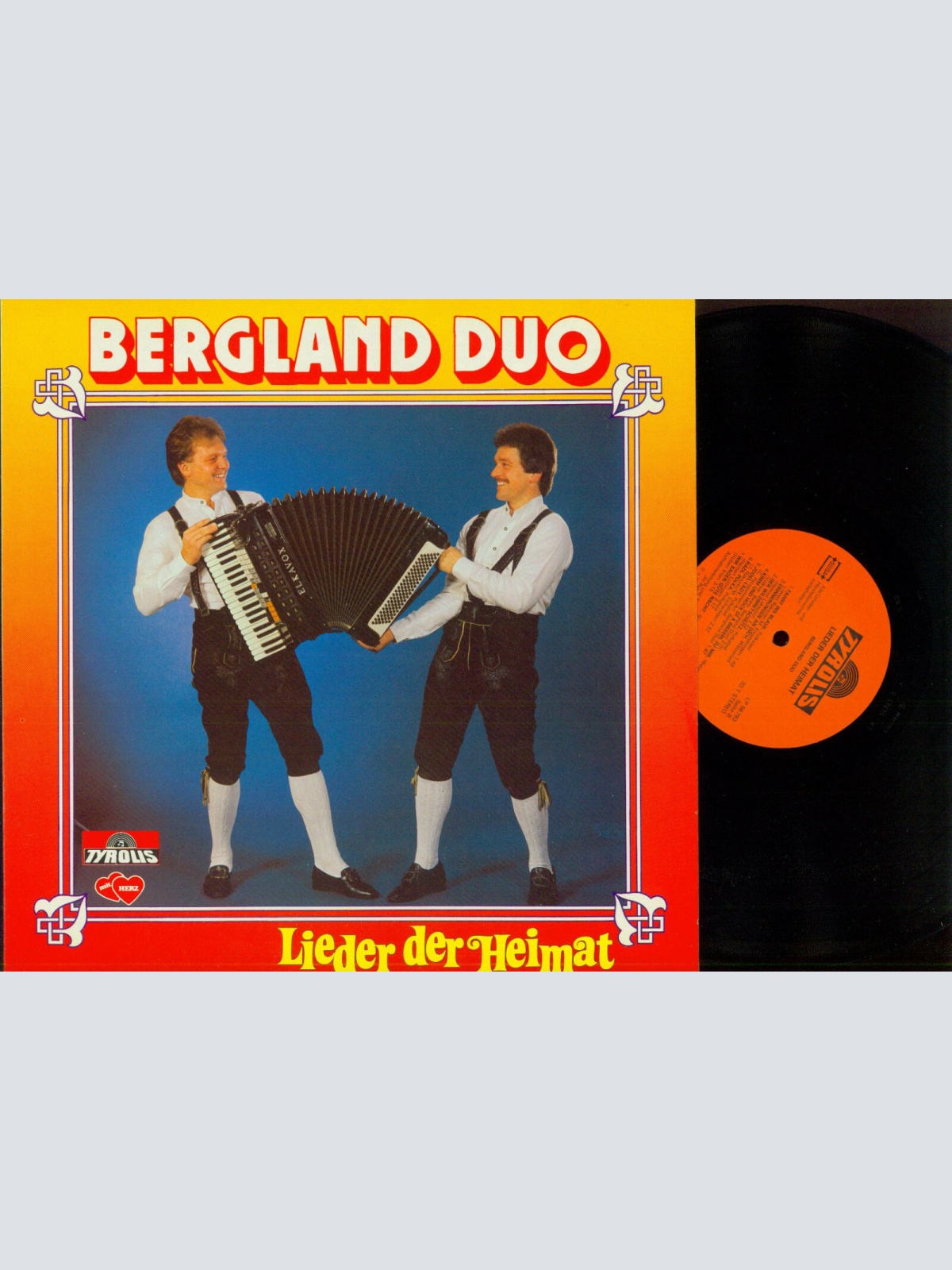 LP--Bergland Duo – Lieder Der Heimat  //NM