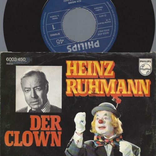 7"    Heinz Rühmann  Der Clown  // Ich Weiss