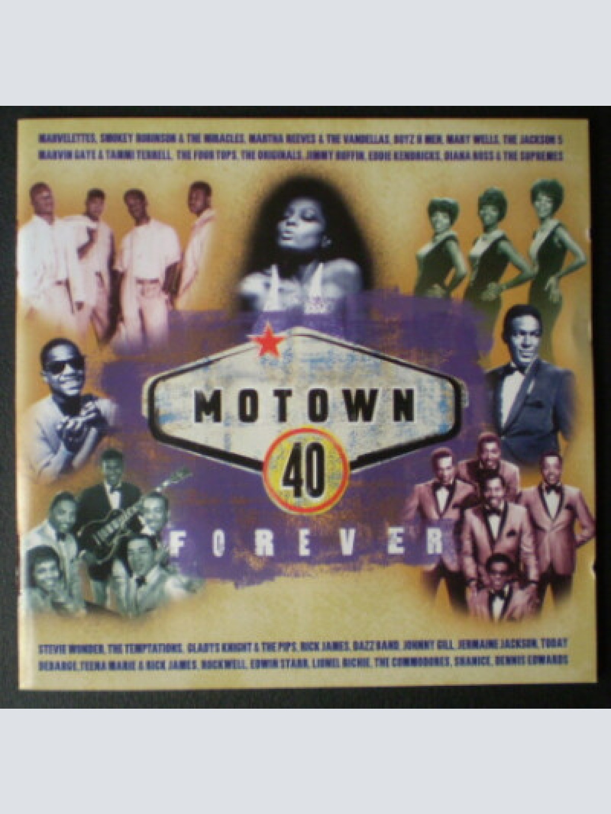 2xCD, Comp, PMD Various - Motown 40 Forever