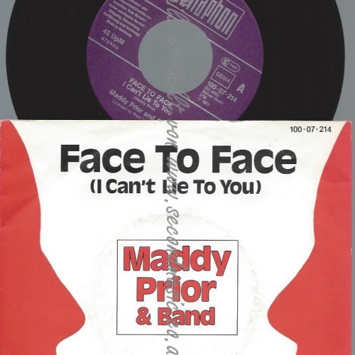 7"  Maddy Prior & Band– Face To Face