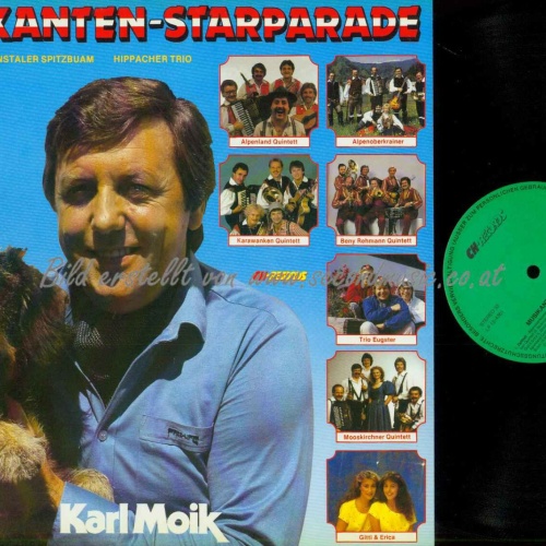 LP-- Karl Moik – Musikanten - Starparade // NM