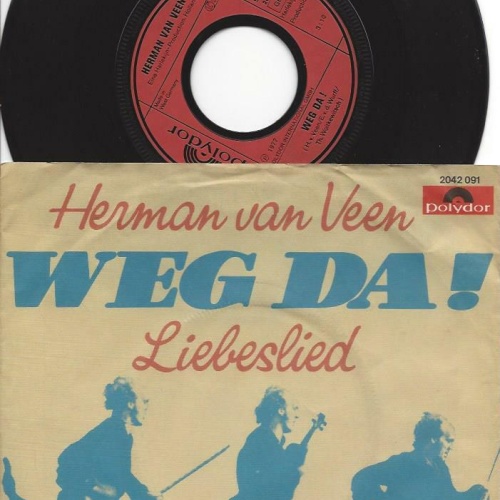 7"   Herman van Veen – Weg Da !