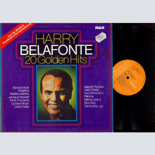 LP--Harry Belafonte – 20 Golden Hits