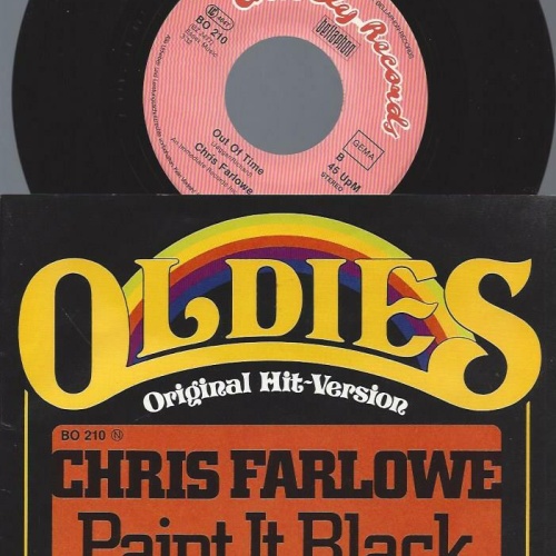 7" Chris Farlowe – Paint It Black / Out Of Time