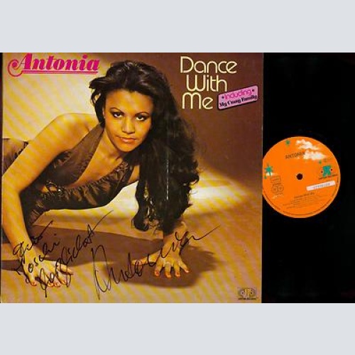 LP--ANTONIA --DANCE WITH ME--MIT WIDMUNG !!