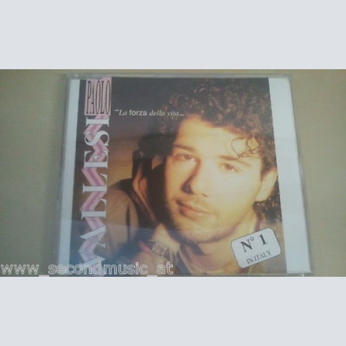 MAXI CD--PAOLO VALLESI--LA FORZA DELLA VITA--3  TRACKS