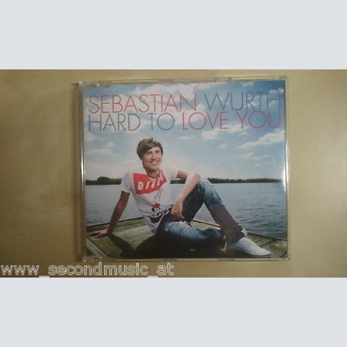 MAXI CD--SEBASTIAN WURTH--HARD TO LOVE YOU--2 TRACKS