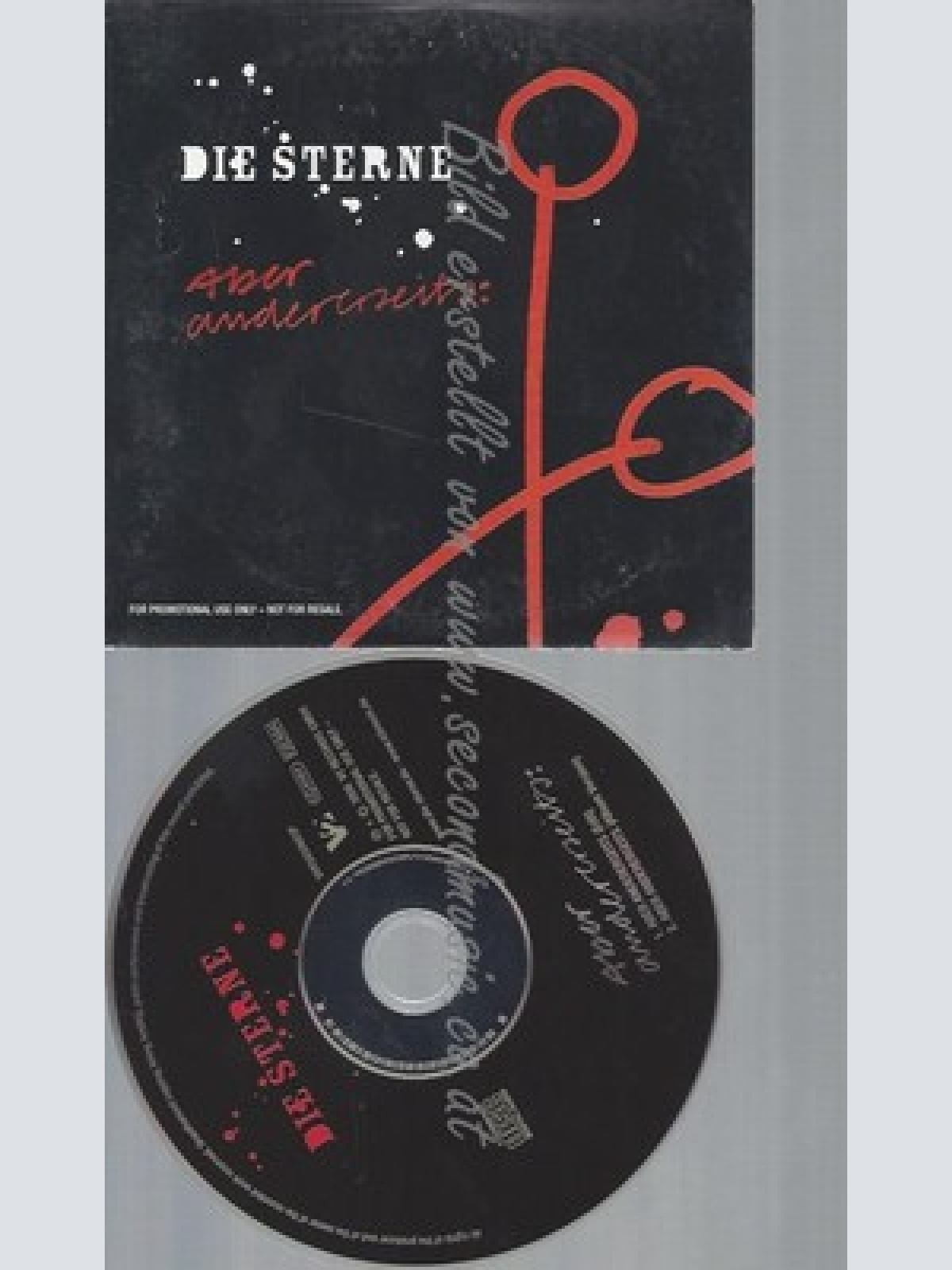 CD--CARDSLEEVE-DIE STERNE--ABER ANDERSEITS--PROMO