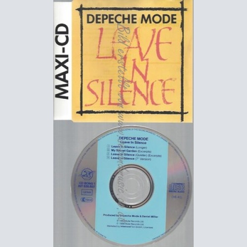 CD--NT826.807--1988-- SINGLE -- LEAVE IN SILENCE -#CDBONG1