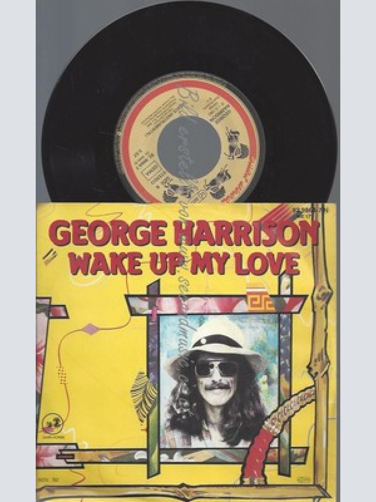 7"GEORGE HARRISON--WAKE UP MY LOVE