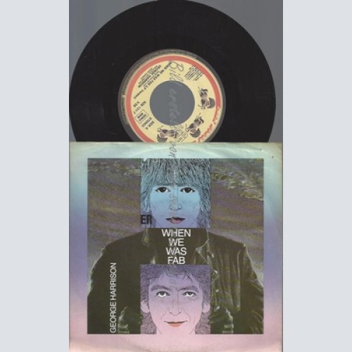 7"GEORGE HARRISON--WHEN WE WAS FAB