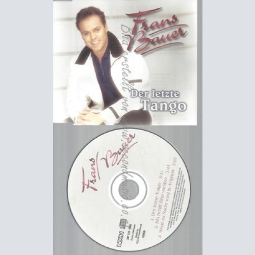 CD--FRANS BAUER -1999- - SINGLE -- DER LETZTE TANGO