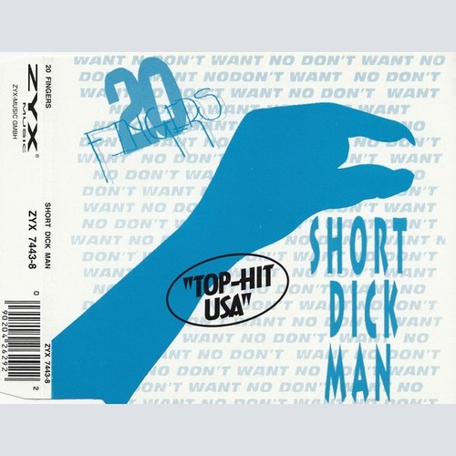 CD, Maxi, Sil 20 Fingers - Short Dick Man
